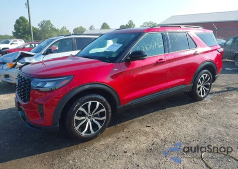 2025 Ford Explorer St-Line z USA, uszkodzony, nr VIN 1FMUK8KH5SGA65302